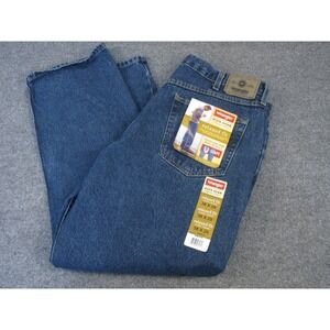 Wrangler Five Star Relaxed Fit Mens Jeans Blue Denim 38x29 9760WDR NWT #2087
